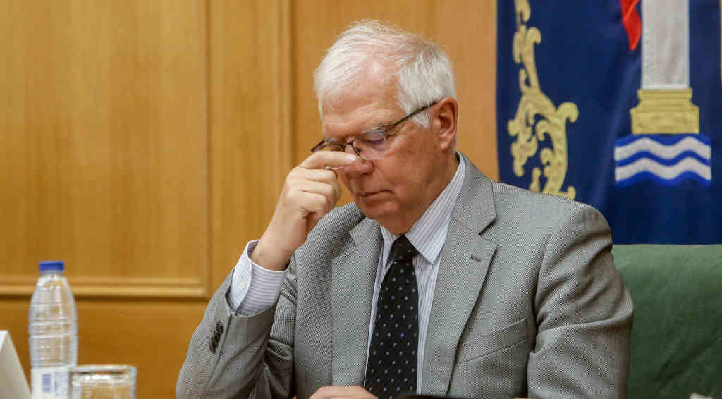 O xefe da Diplomacia da UE, Josep Borrell. (Foto: Ricardo Rubio / Europa Press)