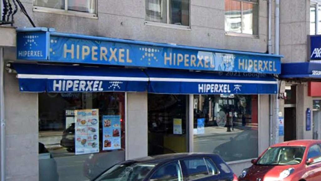 Un estabelecemento de Hiperxel. (Foto: CCOO)