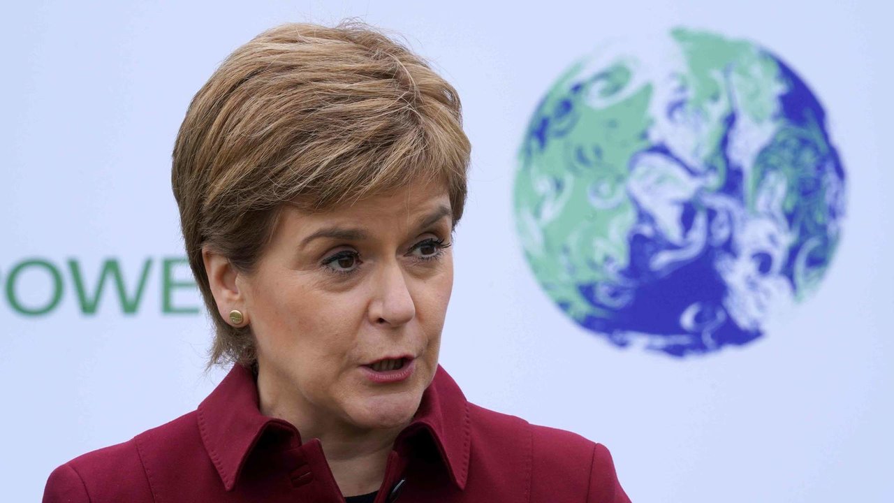 A primeira ministra de Escocia, Nicola Sturgeon (Foto: Andrew Milligan / PA Wire / DPA).