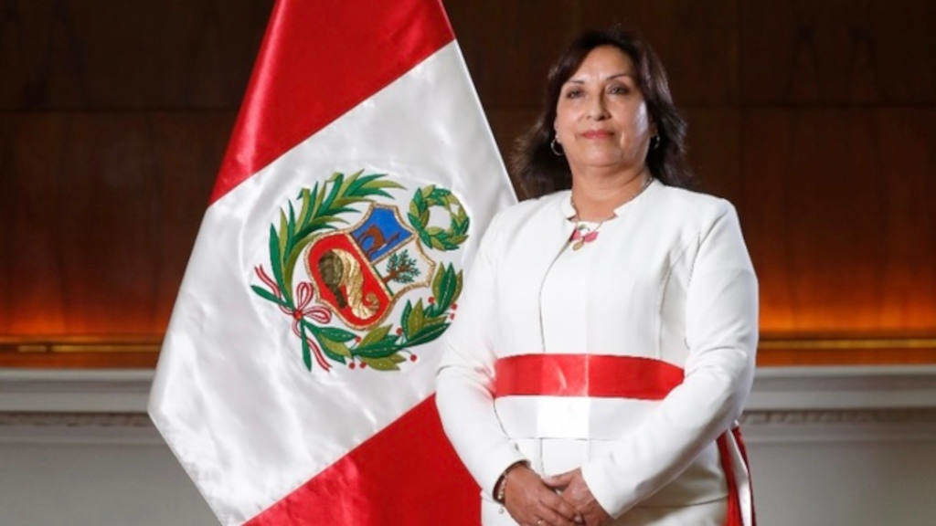 A presidenta do Perú, Dina Boluarte. (Foto: Goberno do Perú)