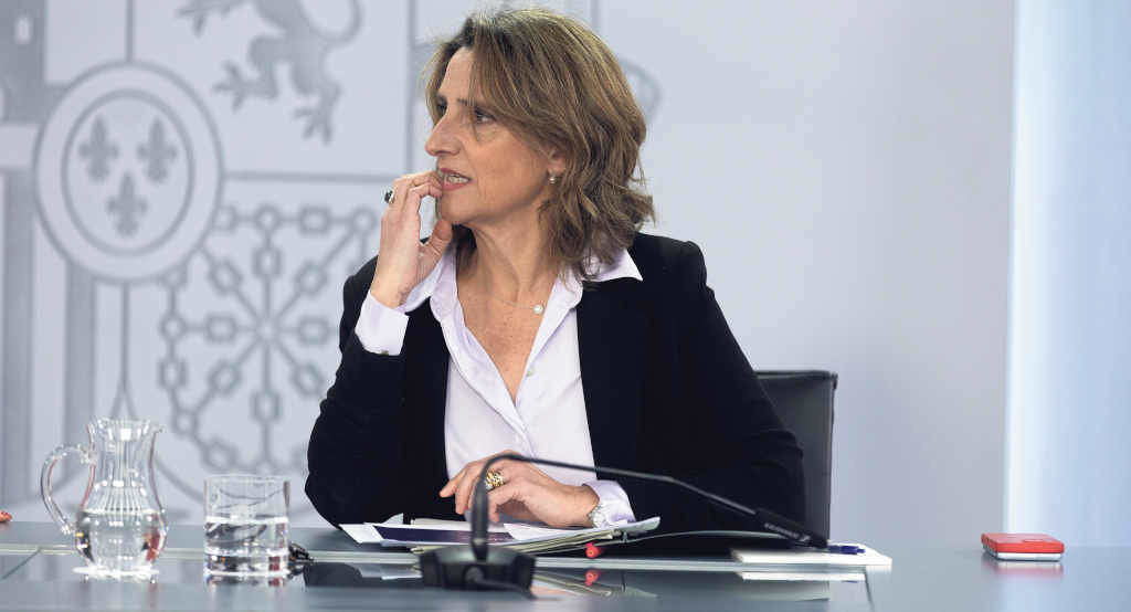 A vicepresidenta terceira e ministra española para a Transición Ecolóxica e o Reto Demográfico, Teresa Ribera (Foto: Eduardo Parra / Europa Press).