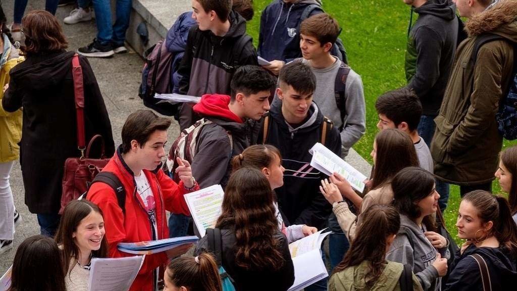Estudantado universitario (Foto: Europa Press).