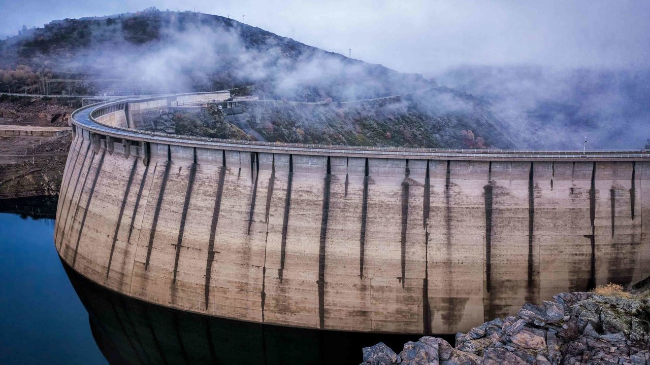 Central hidroeléctrica das Portas, no concello de Vilariño de Conso, na comarca de Viana (Foto: Pifate).