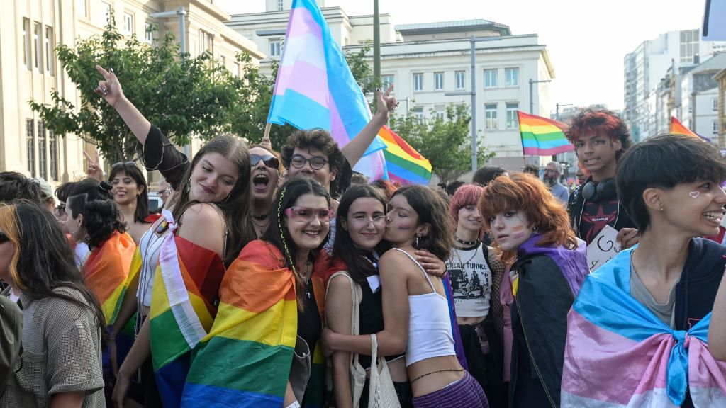 Manifestación do Orgullo LGBT+ na Coruña este 28 de xuño. (Foto: M. Dylan)