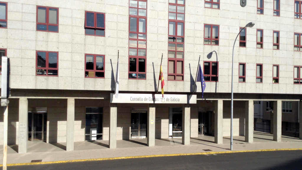 Sede do Consello Galego de Contas en Compostela (Foto: Nós Diario).