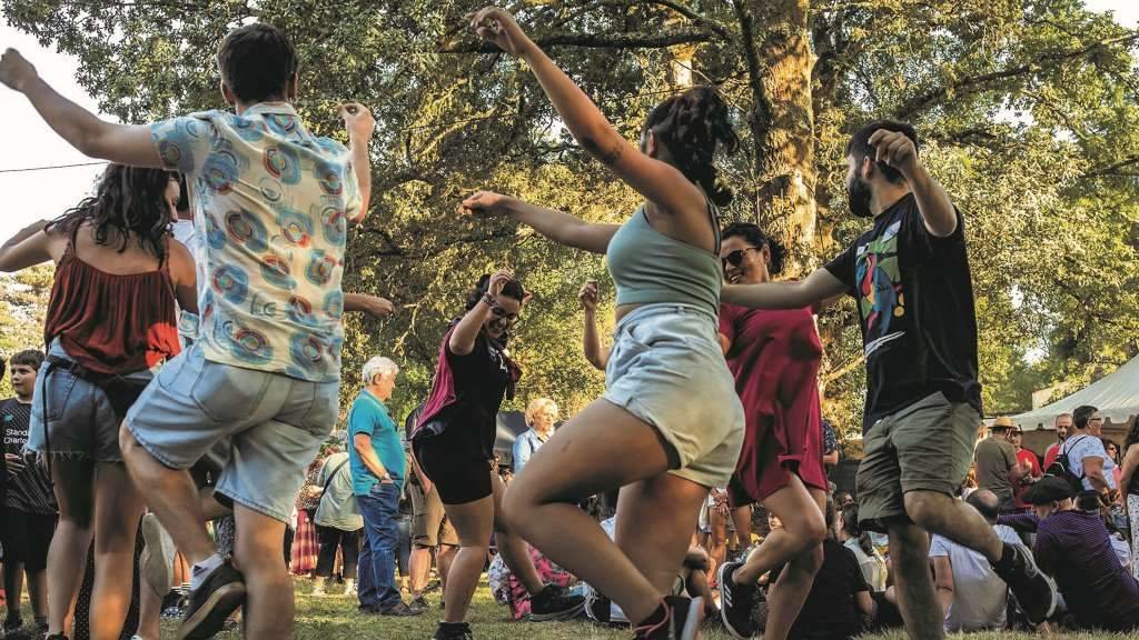 O Festival de Pardiñas (na imaxe, edición de 2022) é un canto en cultura colectiva desde o rural. (Foto: Rosa Varela)