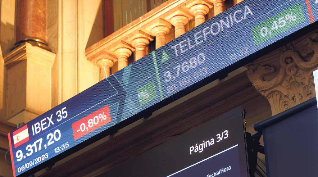 As ações de Telefónica subiron co anuncio da compra de STC (Foto: Eduardo Parra / Europa Press).