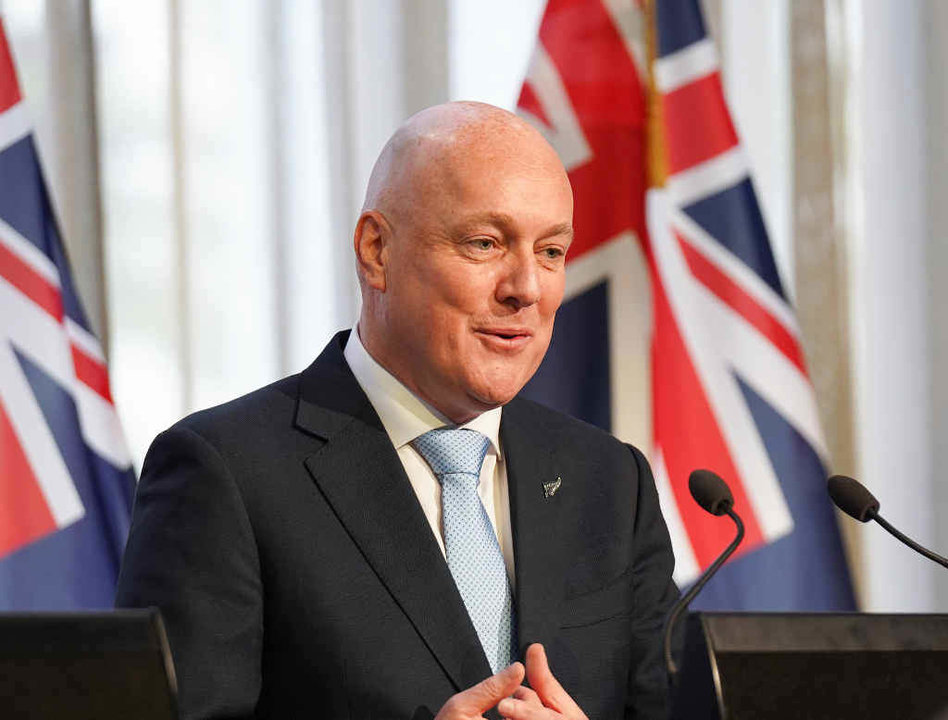 O primeiro ministro neozelandés, Christopher Luxon. (Foto: Oficina do primeiro ministro de Nova Zelandia / Europa Press / Contacto)