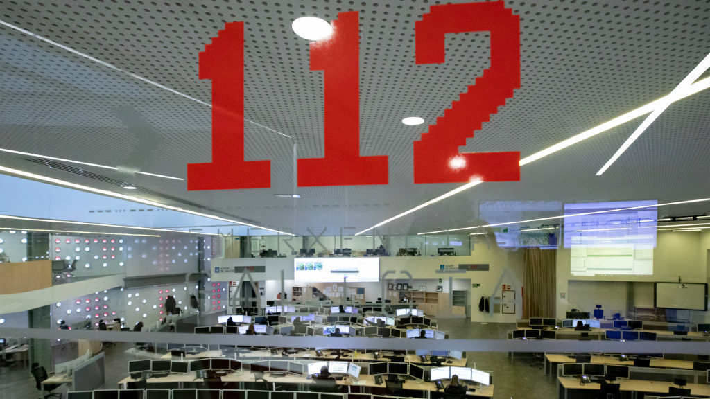 Central de emerxencias do 112-Galiza. (Foto: 112).