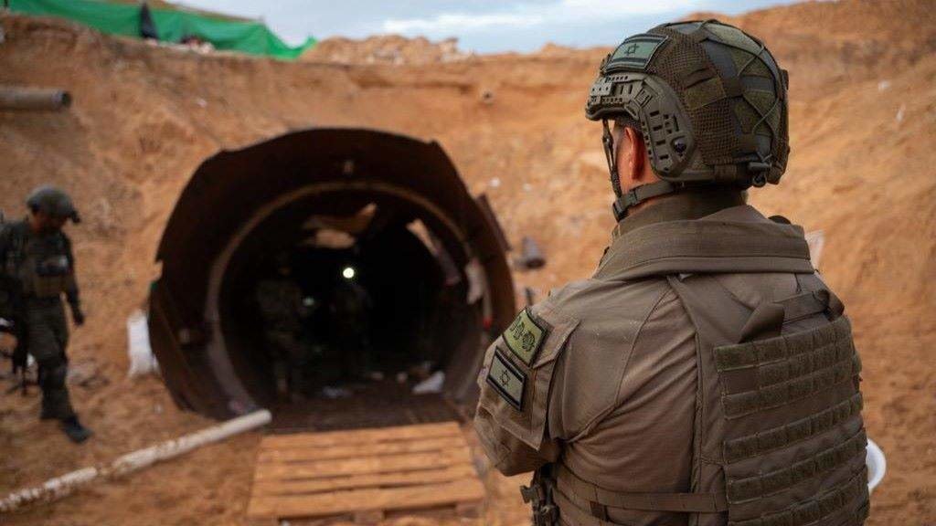 Tropas israelís durante as operacións militares das Forzas de Defensa de Israel na Faixa de Gaza, esta segunda feira. (Foto: Europa Press)