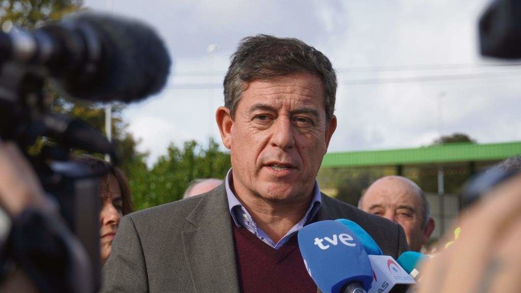 O candidato socialista ás eleccións galegas, Gómez Besteiro. (Foto: Nós Diario)