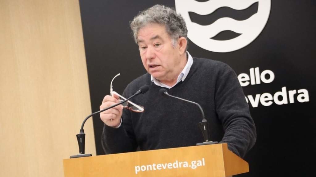 Miguel Anxo Fernández Lores, a pasada cuarta feira. (Foto: Nós Diario)
