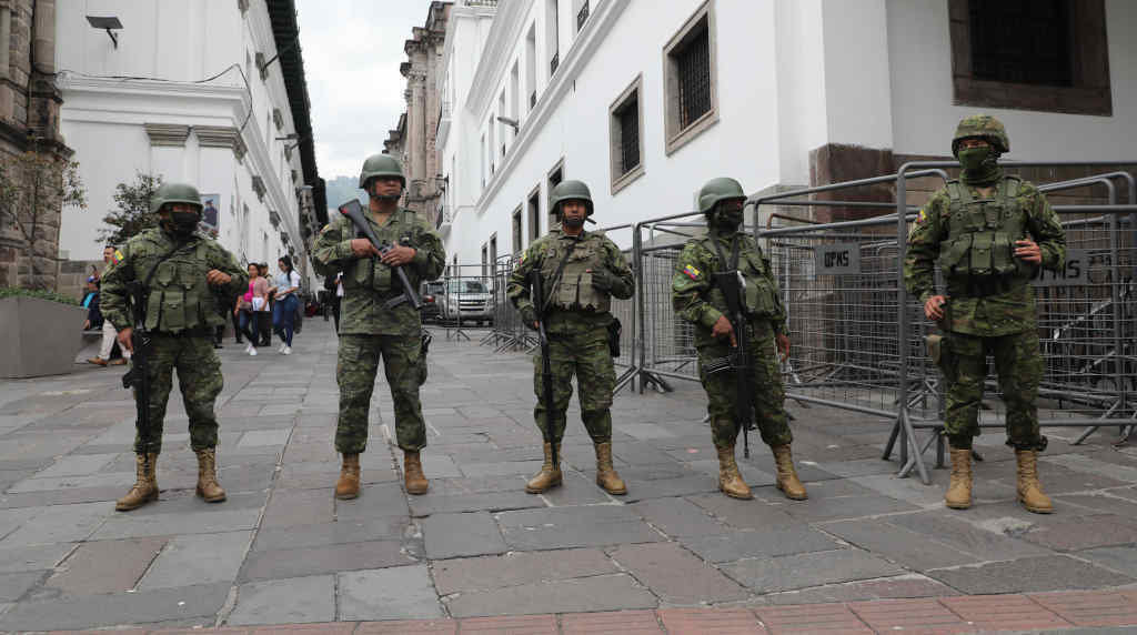 Forzas armadas de Ecuador (Foto: Europa Press / Contacto / Mateo Armas).