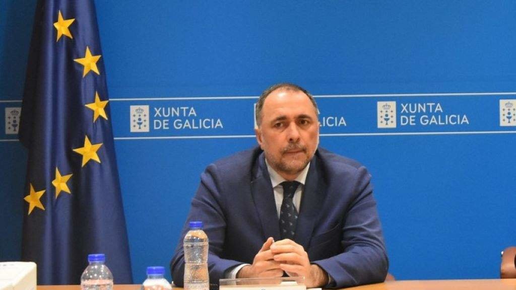 O conselleiro de Sanidade, Julio García Comesaña, esta sexta feira. (Foto: Xunta da Galiza)