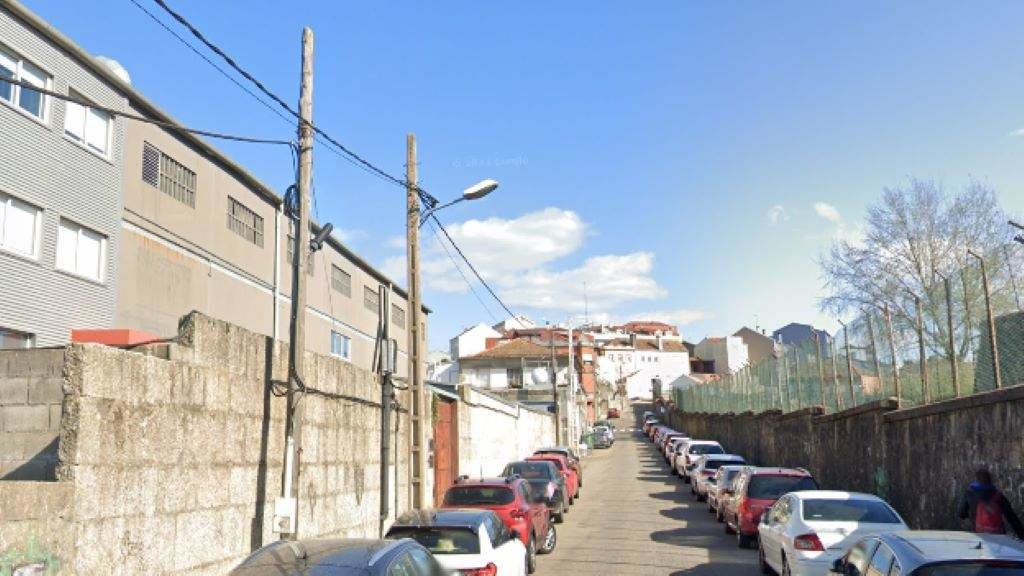 Rúa Santa Tegra de Vigo. (Foto: Google)