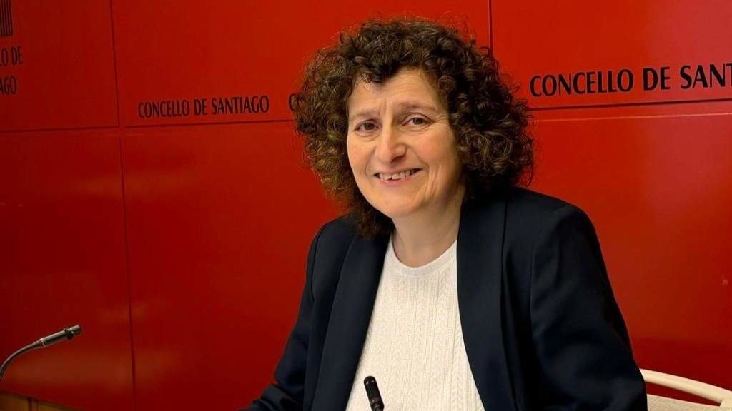 A alcaldesa de Compostela, Goretti Sanmartín (Foto: Nós Diario).