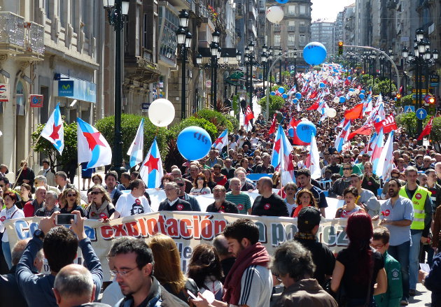 Manifestación da CIG en Vigo 
