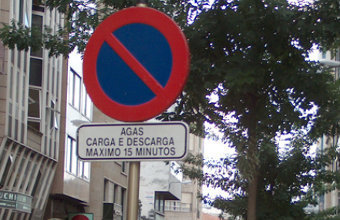 sinal trafico en galego