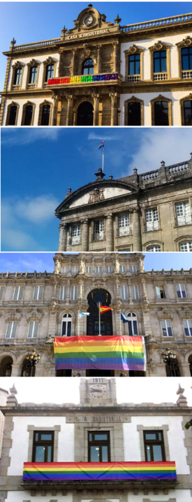 Pontevedra Compostela A Coruña e Salceda