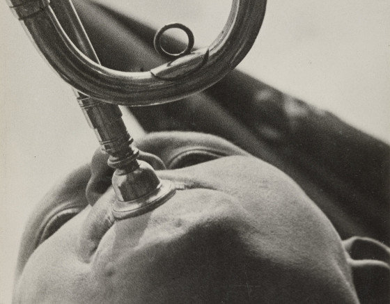 Aleksandr Rodchenko pioneer with a bugle