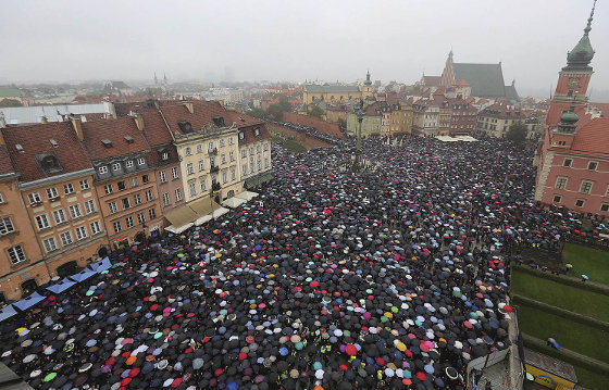 Polonia protesto contra aborto