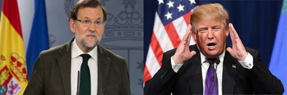 Rajoy e Trump