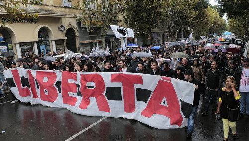 corsega corsos manifestación