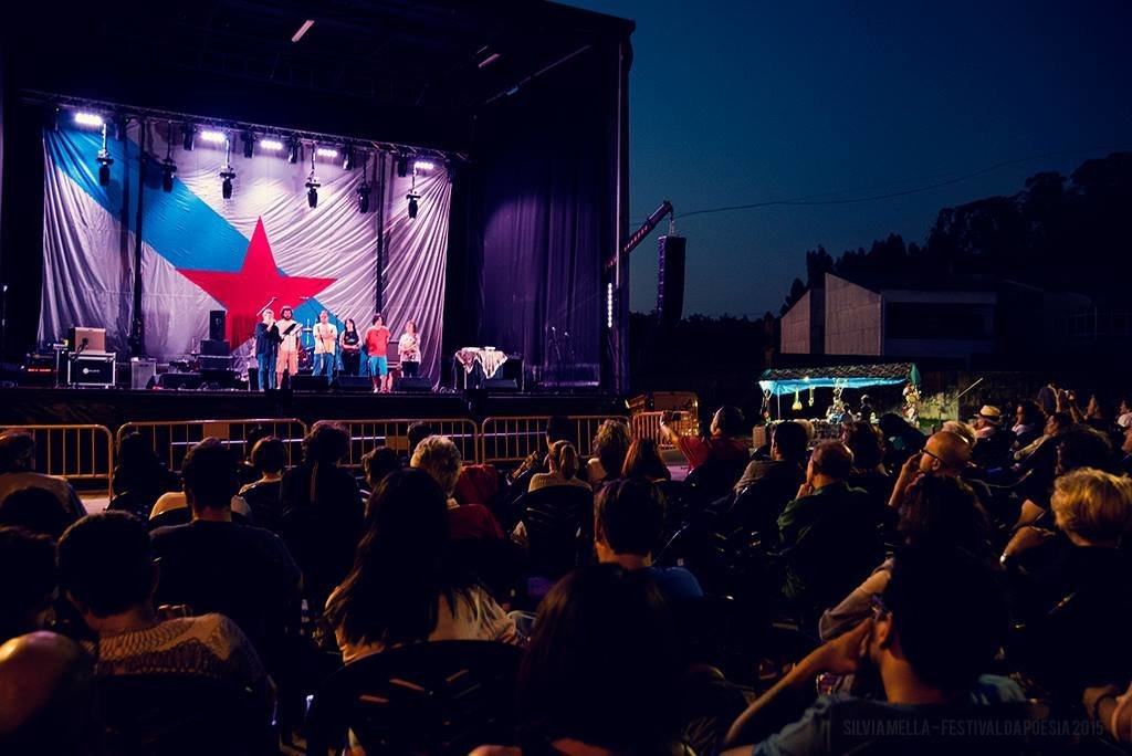 Festival da Poesía do Condado nunha pasada edición.