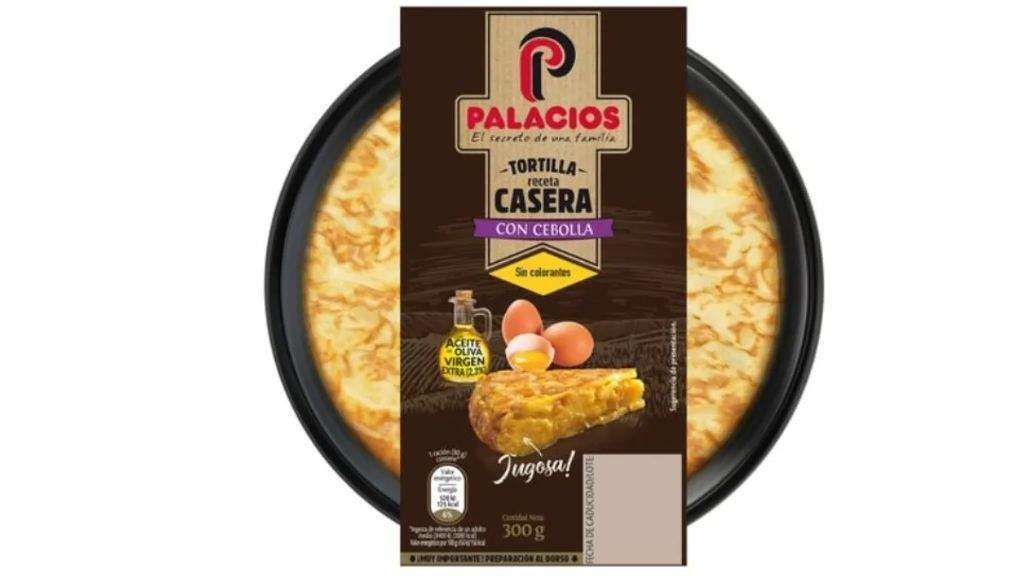 Tortilla de patacas comercializada por Palacios. (Foto: Grupo Palacios)