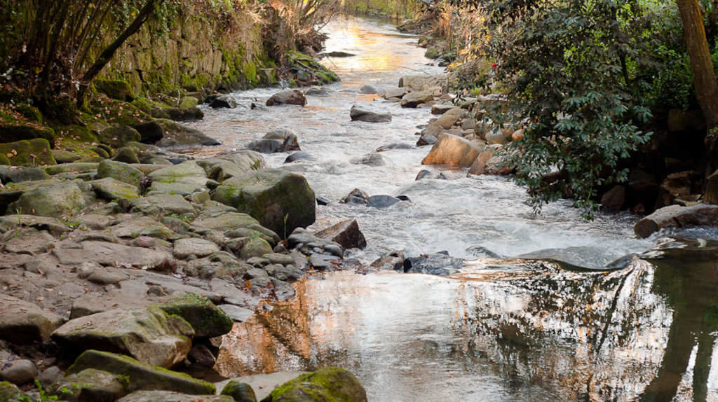 O río Lagares (Foto: Germán Rodal).