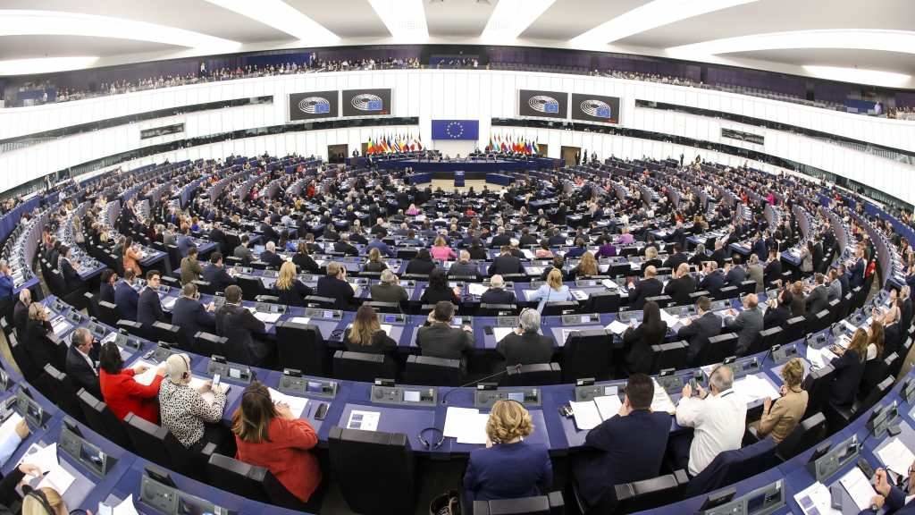 Pleno do Parlamento Europeo en Estrasburgo. (Foto: Philippe Stirnweiss / European Par / DPA via Europa Press)