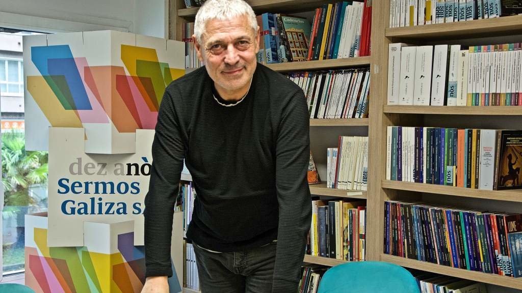 Bieito Lobeira, ex deputado no Parlamento galego e integrante da 'Flotilla da Liberdade'. (Foto: Xan Carballa)