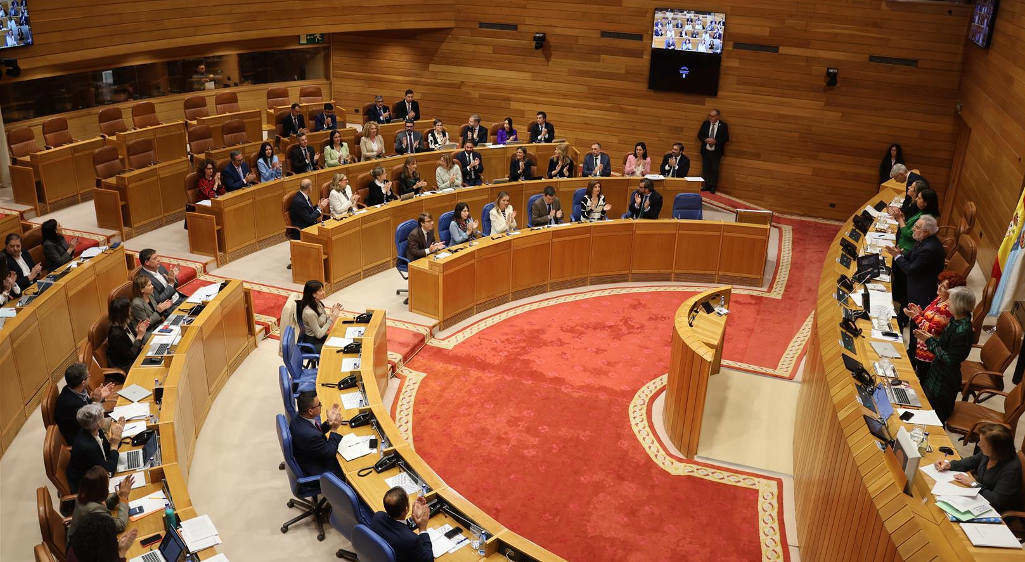 Pleno parlamento galego