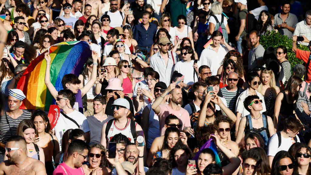 Desfile do Orgullo LGTB en Italia. (Foto: Cecilia Fabiano / Lapresse Via Zum / DPA vía Europa Press)