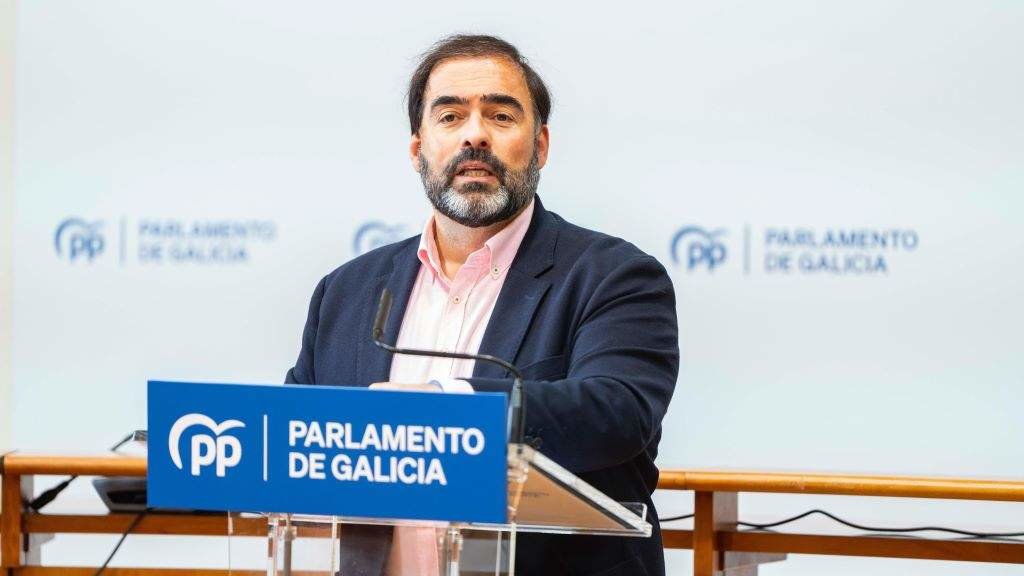 O portavoz do PP no Parlamento da Galiza, Alberto Pazos Couñago (Foto: Nós Diario).