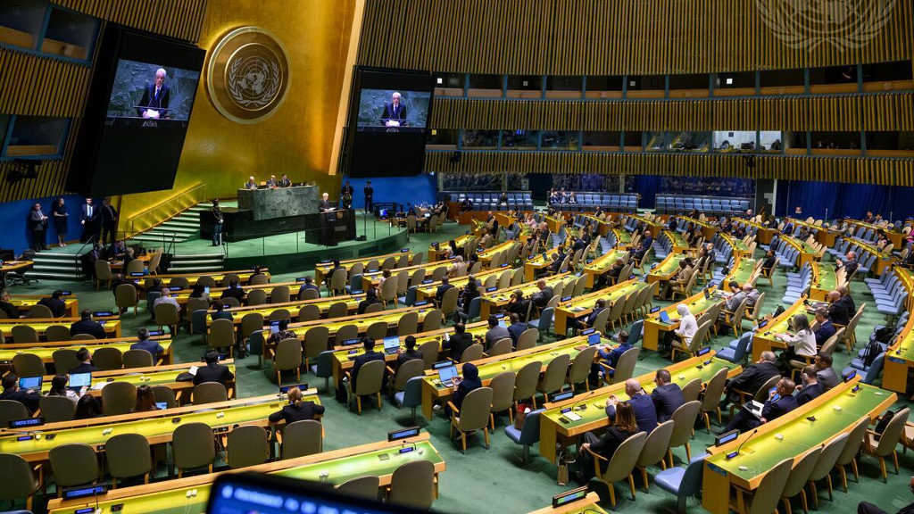 Asemblea Xeral da Organización das Nacións Unidas. (Foto: ONU)