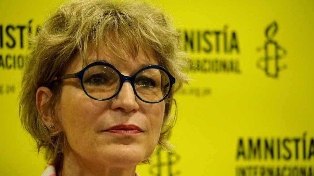 Agnès Callamard, secretaria xeral de Amnistía Internacional. (Foto: Carlos Garcia Granthon / Europa Press / Contacto)