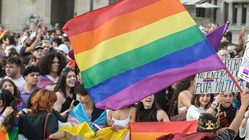 Manifestación no Día do Orgullo LGTBQ do ano pasado na Coruña. (Foto: M. Dylan / Europa Press).