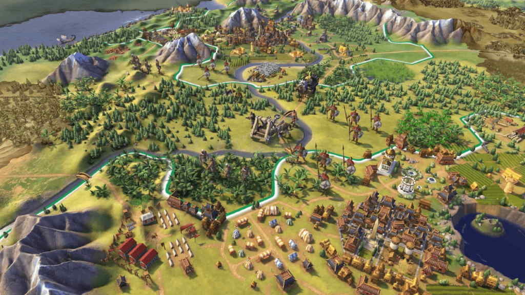 Fotograma do xogo de estratexia Sid Meier’s Civilization. (Foto: Firaxis Games).