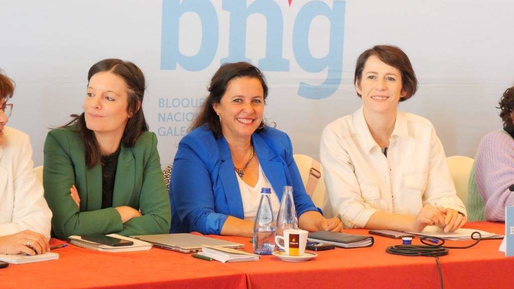 Olalla Rodil, Ana Miranda e Ana Pontón no Consello Nacional do BNG decorrido este sábado 15 de xuño. (Foto: Nós Diario).