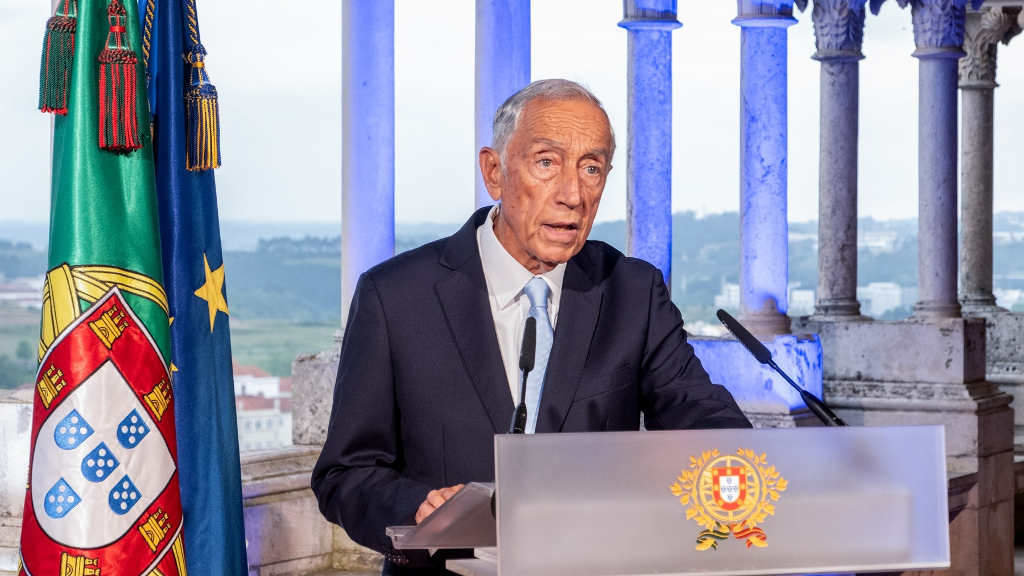 O presidente de Portugal, Marcelo Rebelo de Sousa. (Foto: Presidência de Portugal)
