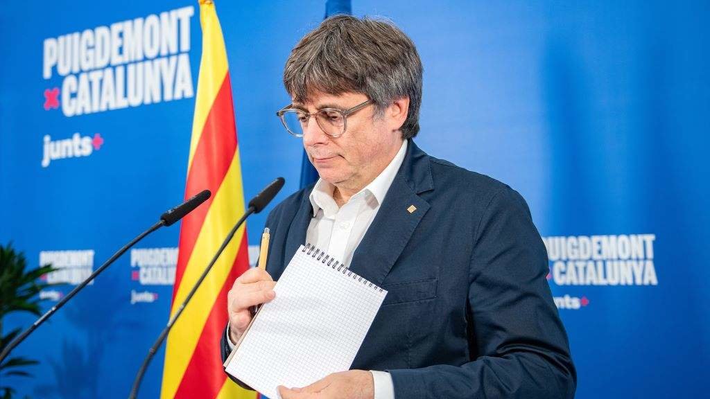 O ex president catalán e líder de Junts, Carles Puigdemont. (Foto: Glòria Sánchez / Europa Press)