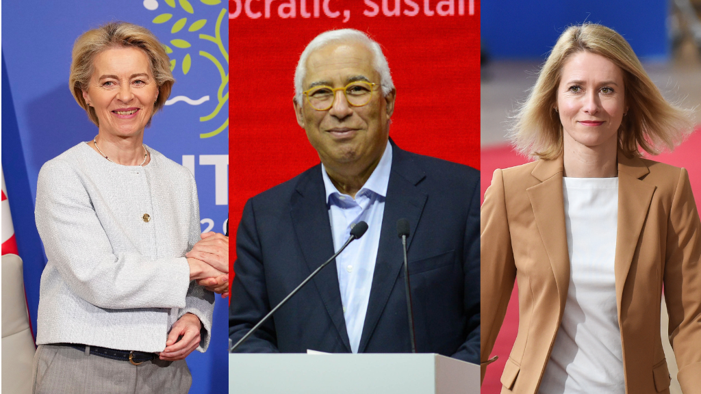 Ursula von der Leyen, António Costa e Kaja Kallas. (Foto: Sean Kilpatrick / Canadian Press v / DPA - Alessandra Carli / LPS via ZUMA Pr / DPA - Gaetan Claessens / European Counci / DPA via Europa Press)