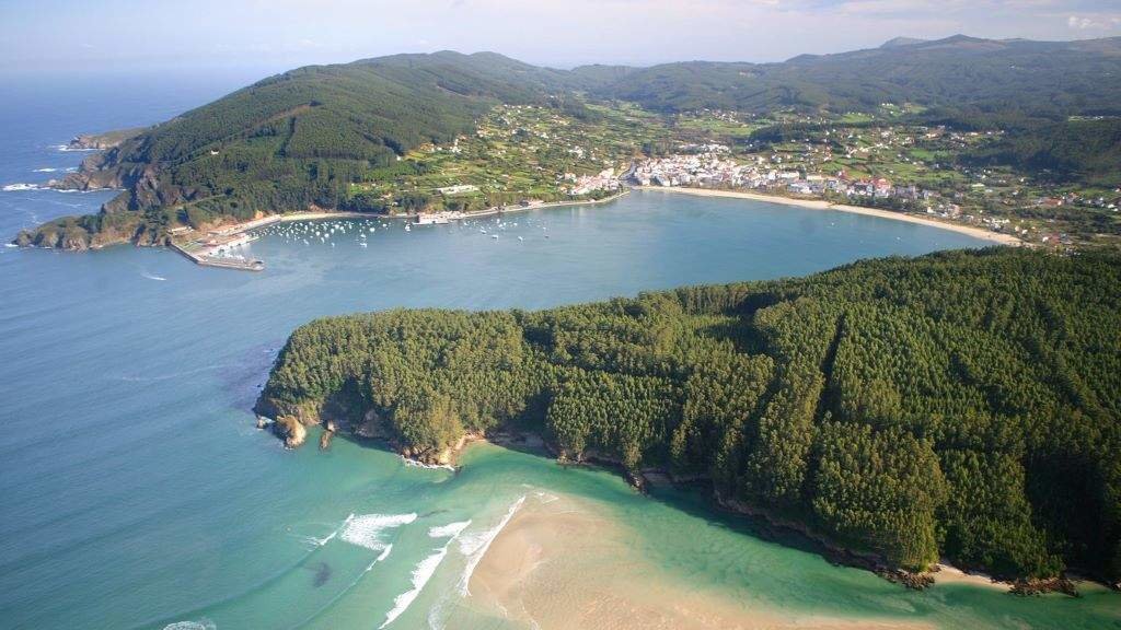 Vista aérea de Cedeira (Ferrolterra). (Foto: Xunta da Galiza)