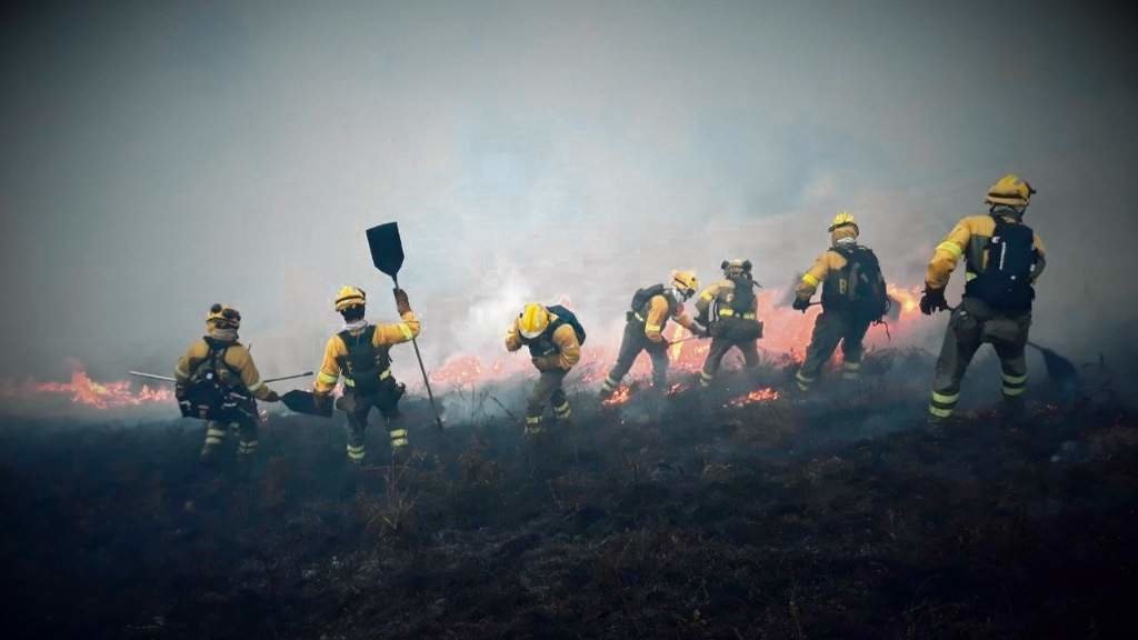Brigada de incendios forestais, nunha imaxe de arquivo. (Foto: Miteco)