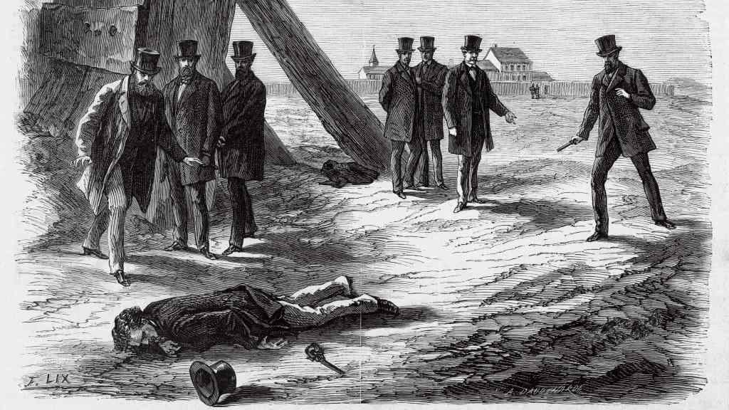 Acabarían enfrontándose, en 1870, nun duelo con pistolas que provocou a morte do duque sevillano. (Foto: Archivist)