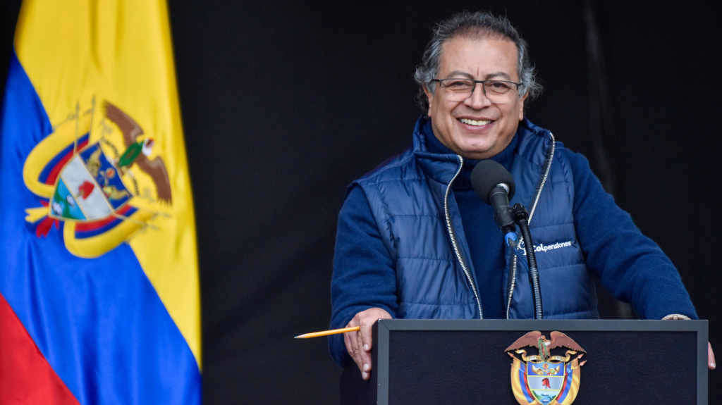 Gustavo Petro, líder de Colombia. (Foto: Cristian Bayona / Europa Press / Contacto)
