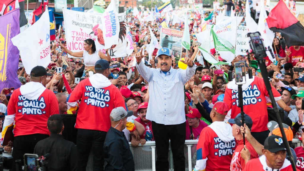Acto de campaña de Nicolás Maduro esta semana. (Foto: Presidencia de Venezuela).