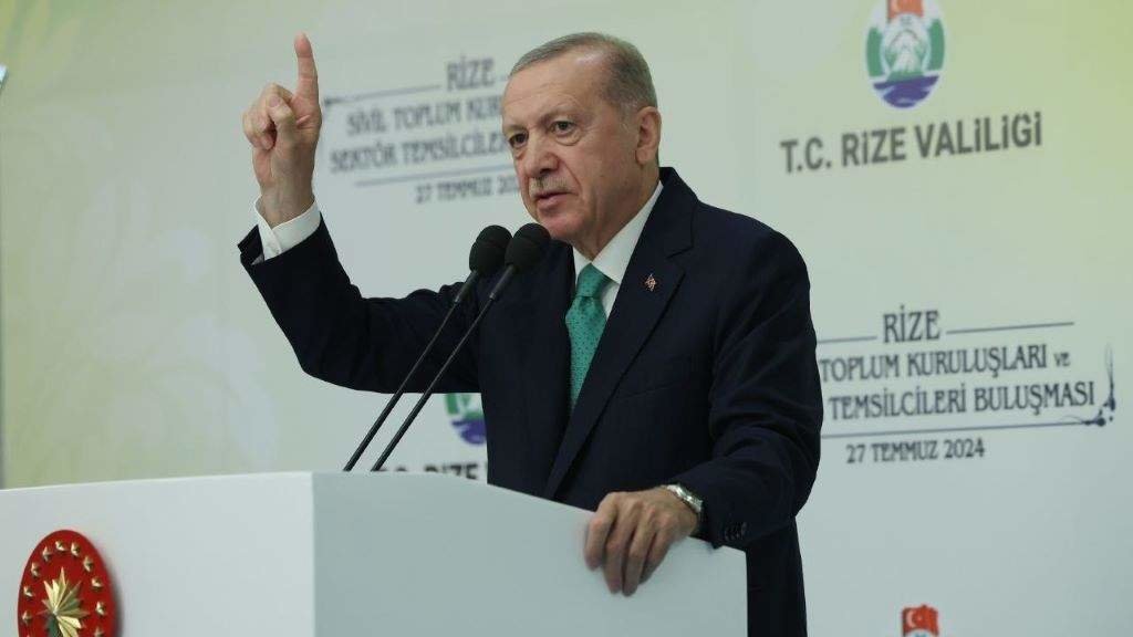 O presidente de Turquía, Recep Tayyip Erdogan, este domingo (Foto: Presidencia de Turquía).