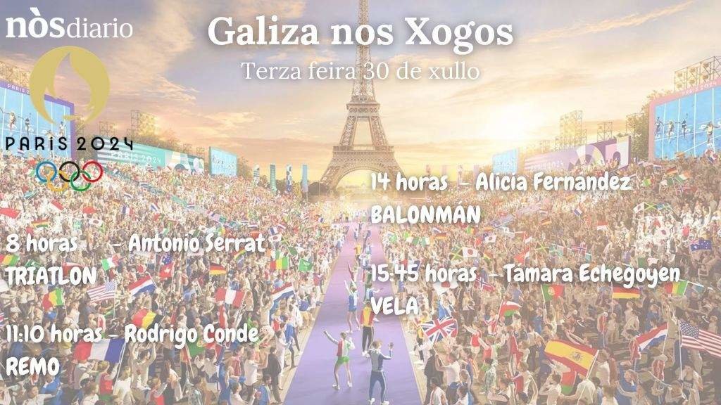 Os eventos do deporte galego para esta terza feira.